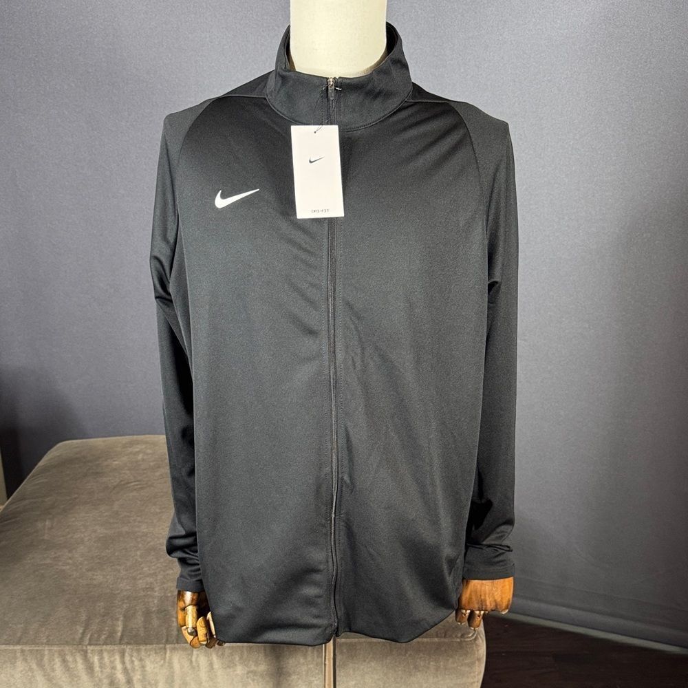 Nike Men’s Black Full Zip Epic Knit Training Jacket 2.0 Dri-Fit Size XL NWT